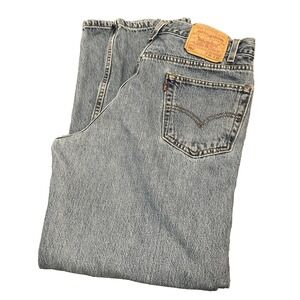 Vintage Levis 550 Jeans Mens 36x32 Blue Relaxed Fit Tapered Leg Denim Y2K Medium
